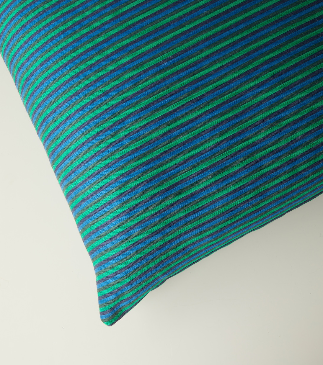 Ribbon striped cushion | Hay