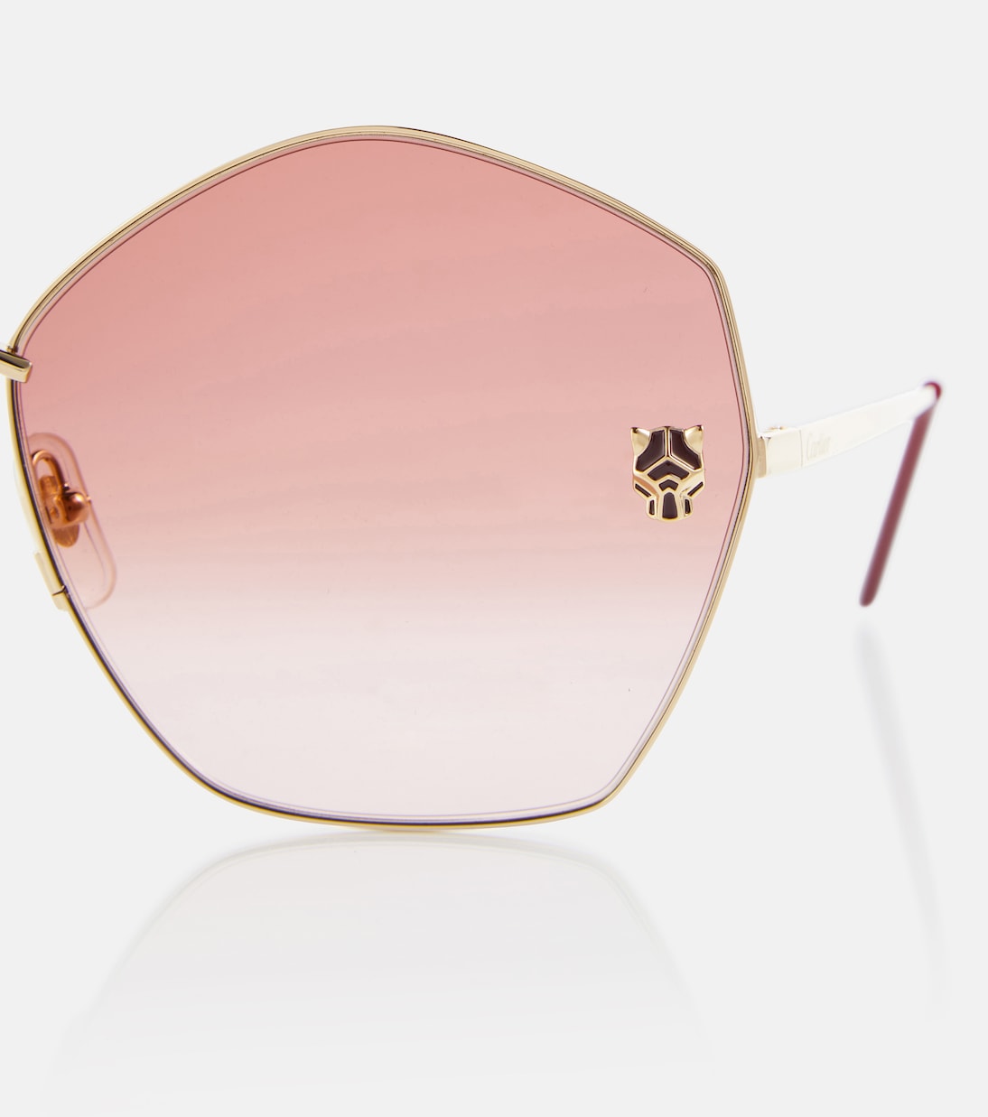 Lunette cartier verre rose sale