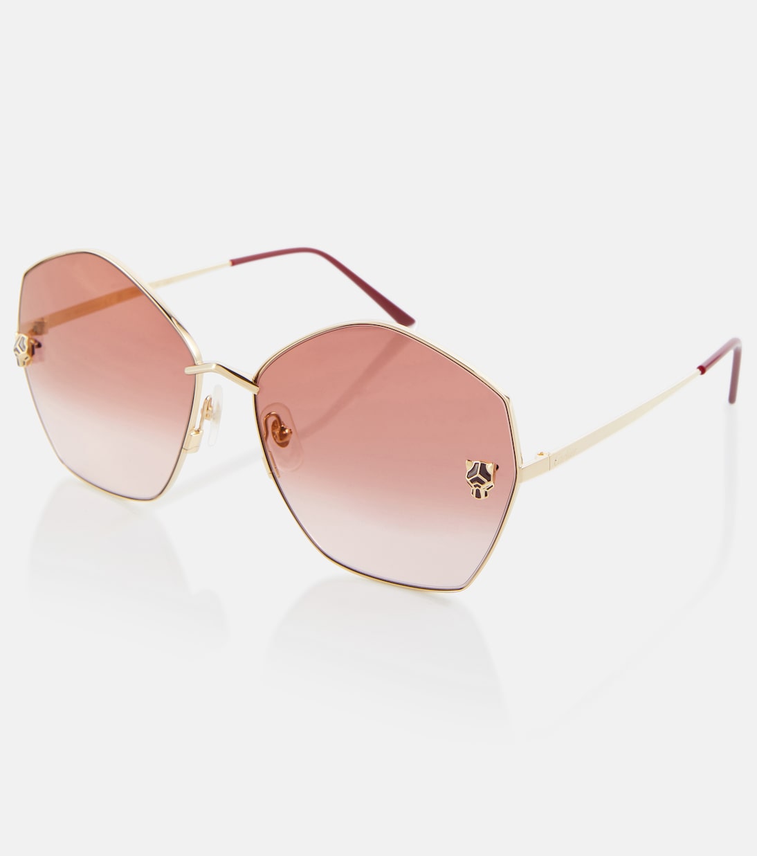 Occhiali da sole oversize Panthère di Cartier per giovani trendsetter