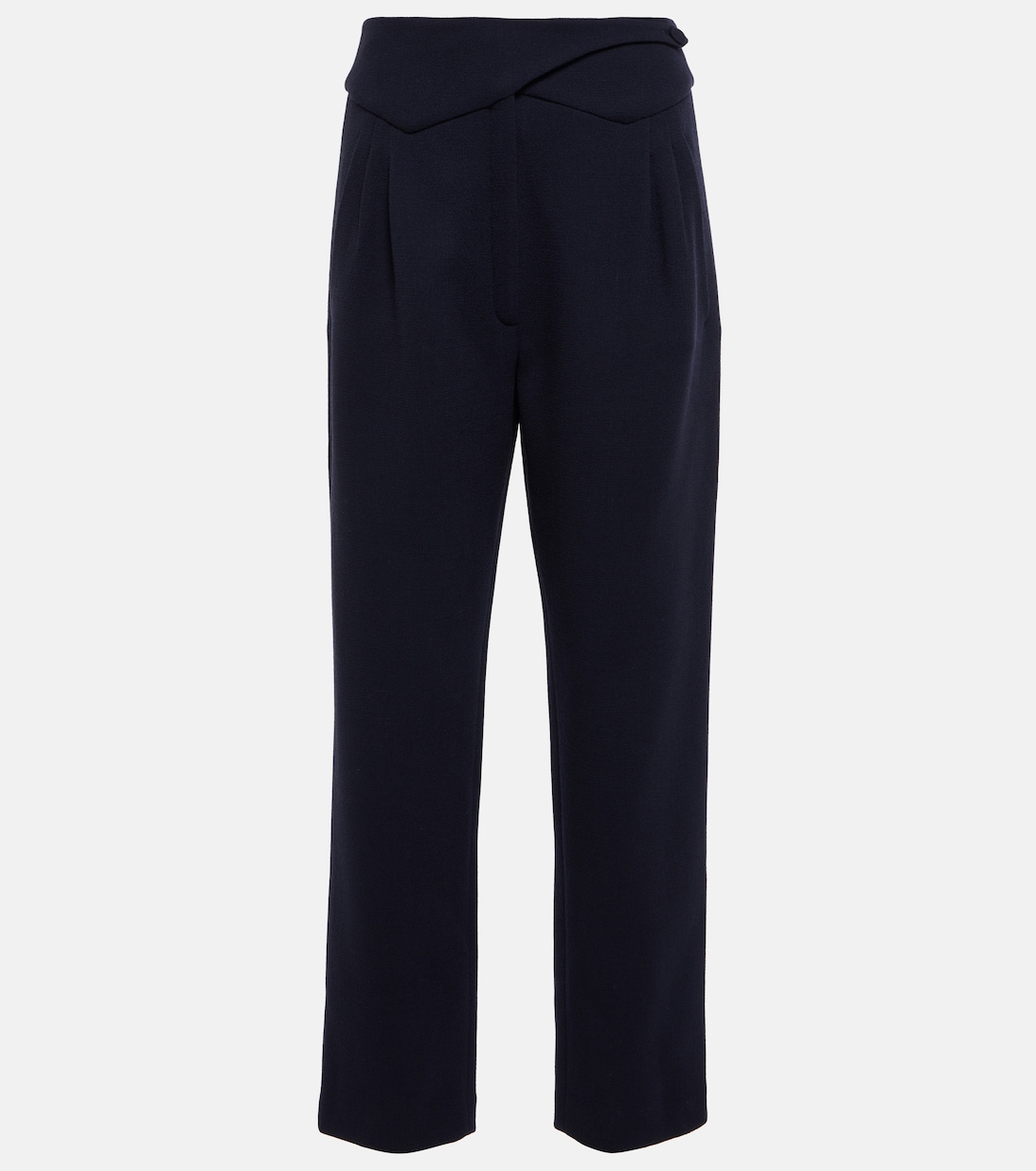 Basque high-rise virgin wool pants | Blazé Milano