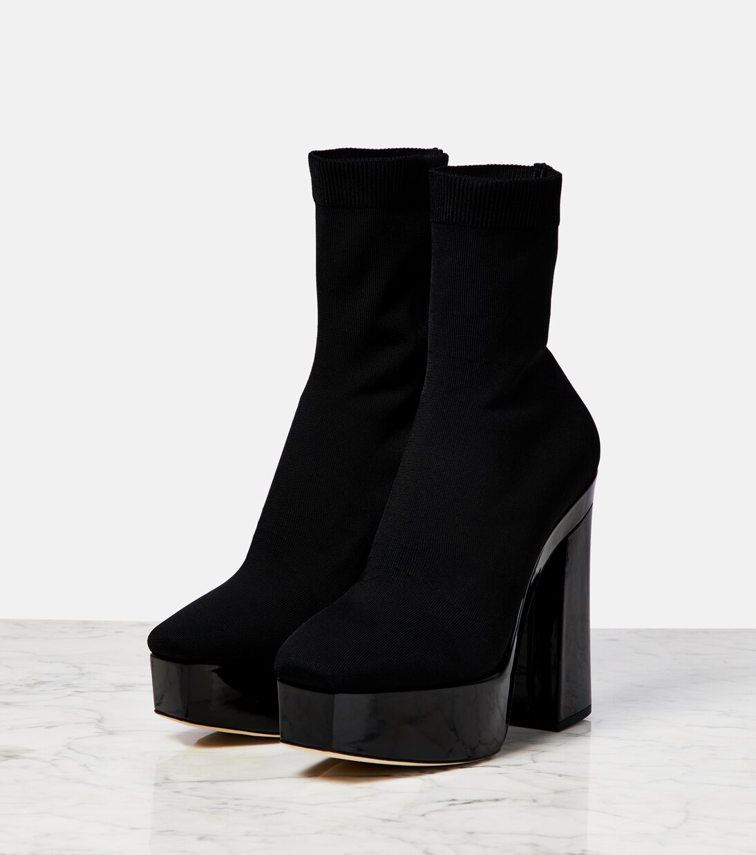 Giome 140 platform sock boots | Jimmy Choo