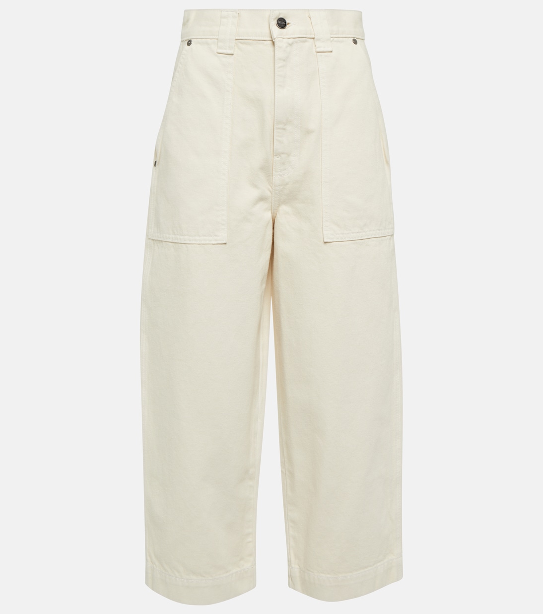 Jeans anchos Hewey de tiro alto | Khaite