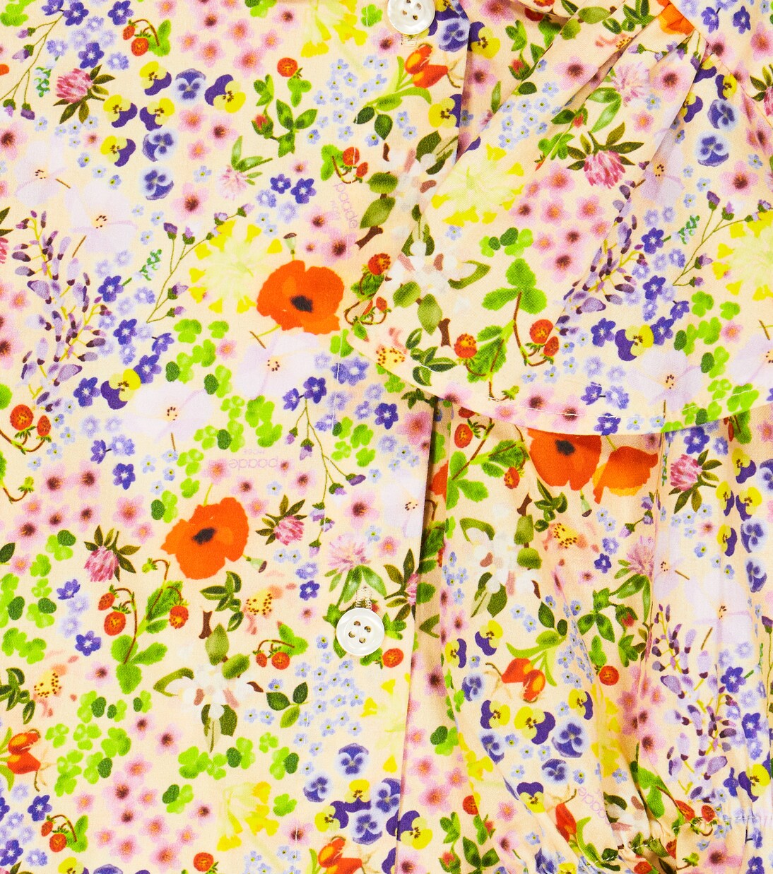 Bedruckte Bluse Meadow aus Baumwolle | Paade Mode