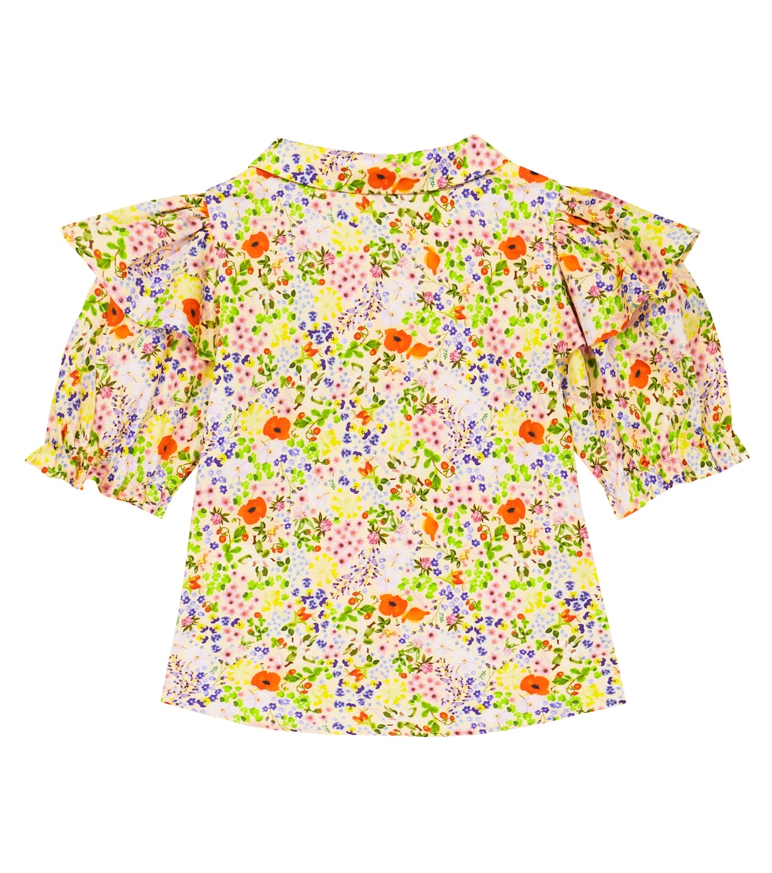 Bedruckte Bluse Meadow aus Baumwolle | Paade Mode