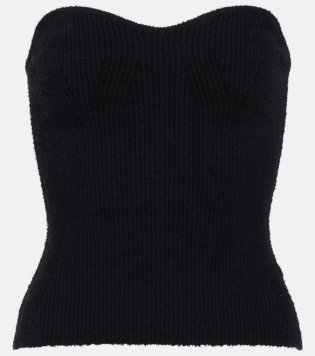Top in maglia di misto cotone a coste | Wardrobe.NYC
