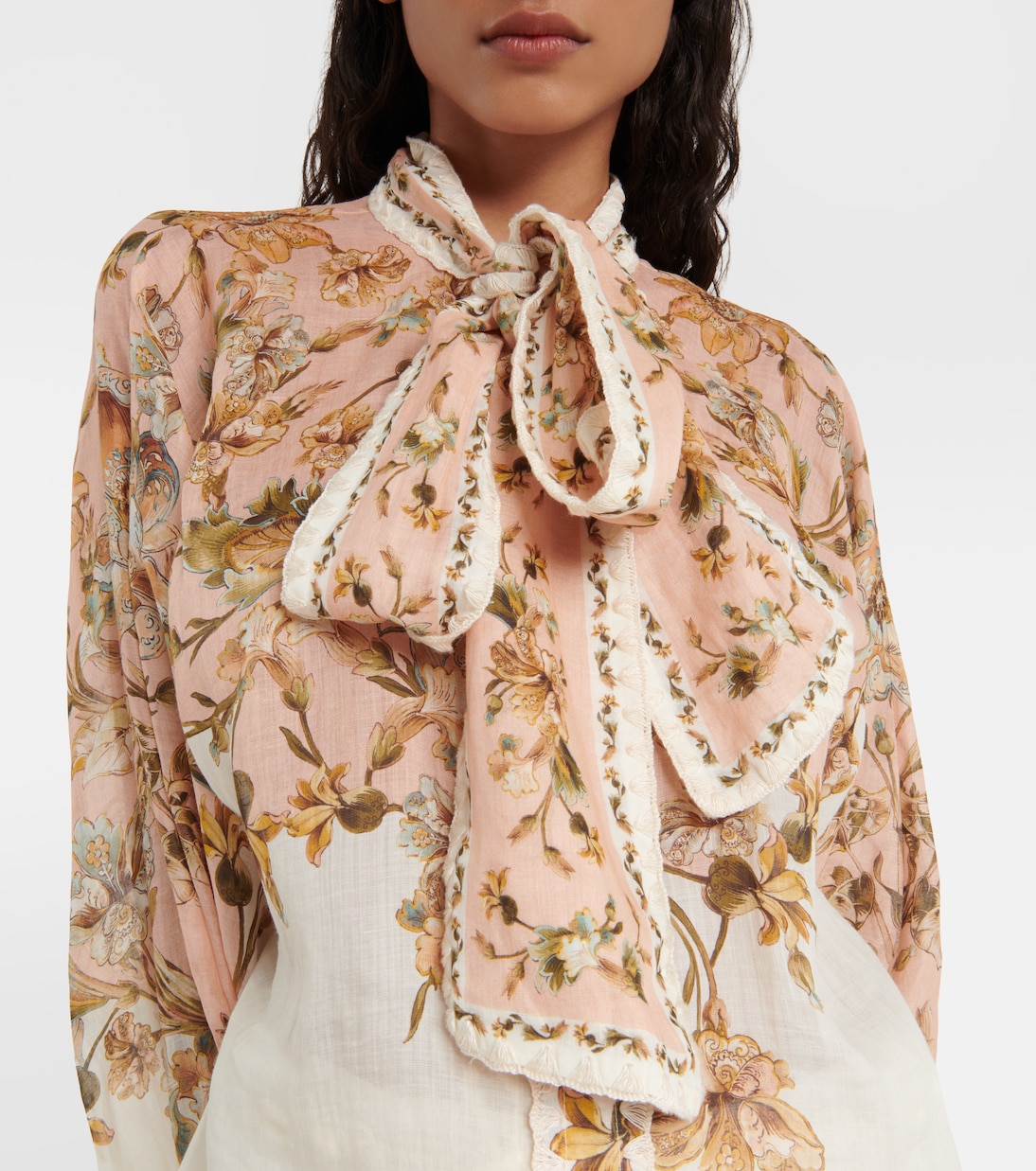 Schluppenbluse Chintz | Zimmermann