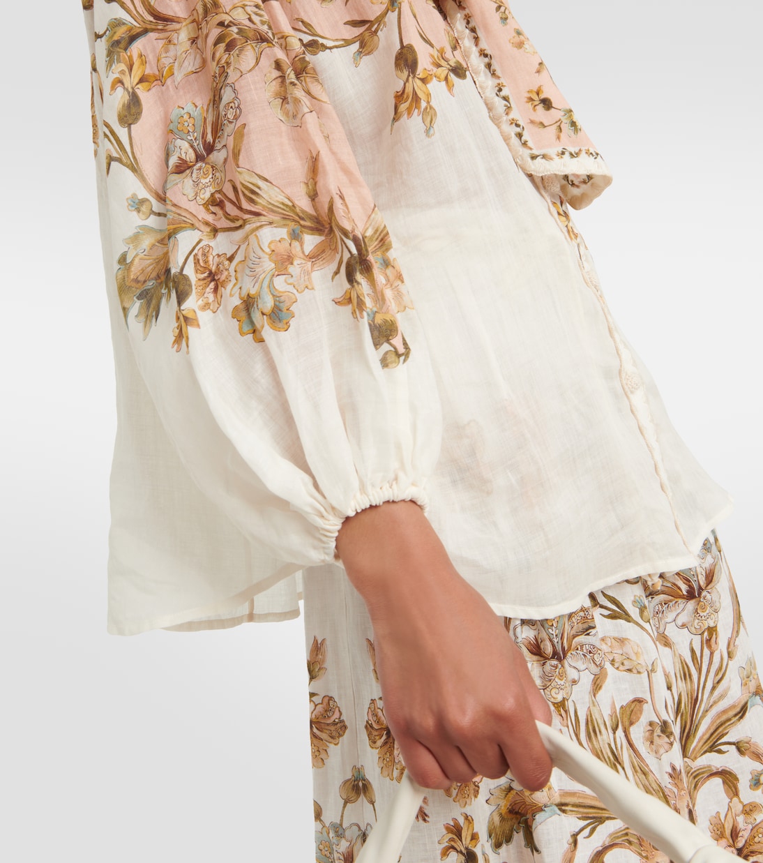 Schluppenbluse Chintz | Zimmermann