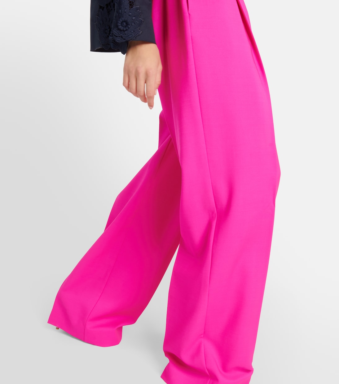 Pantalon en laine et mohair | Oscar de la Renta