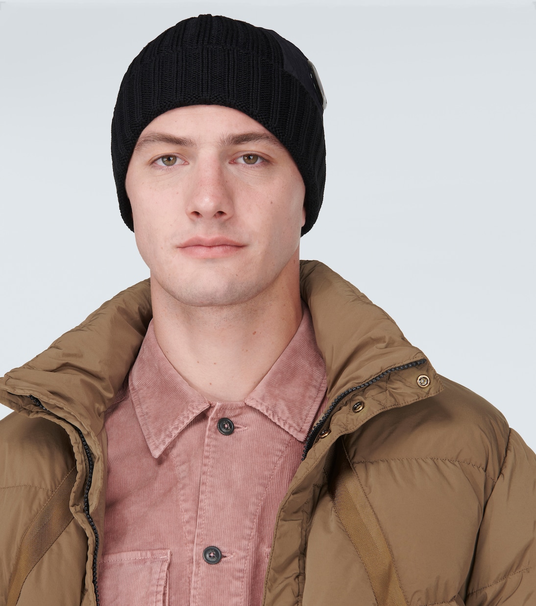Ribbed-knit wool beanie | C.P. Company