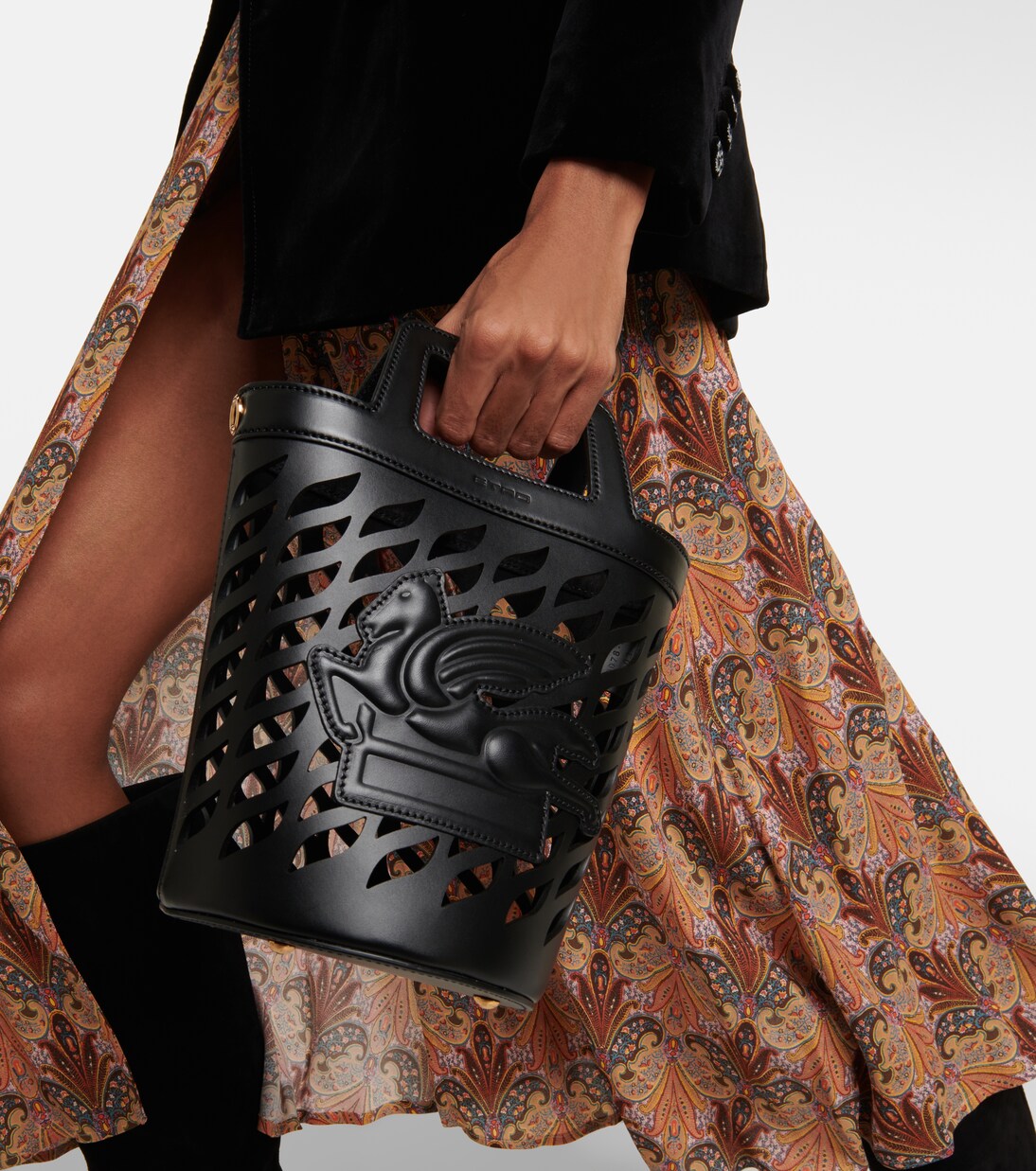 Secchiello Coffa in pelle | Etro