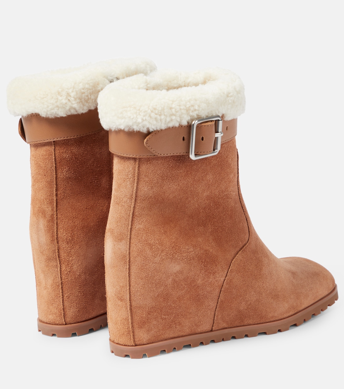 Avery suede wedge ankle boots | Simkhai