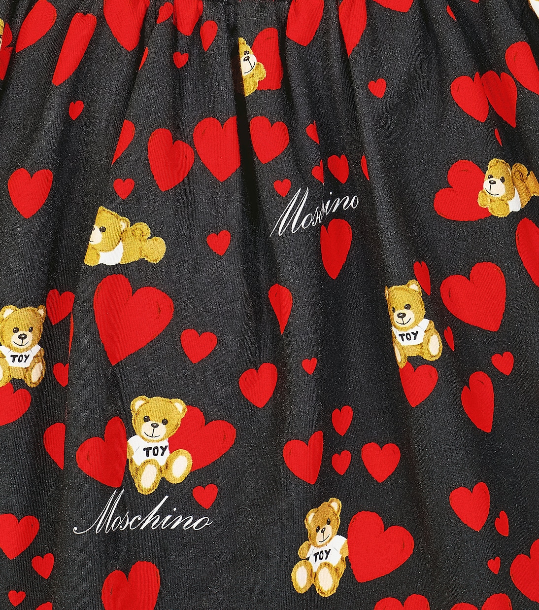 Falda estampada en mezcla de algodón | Moschino Kids