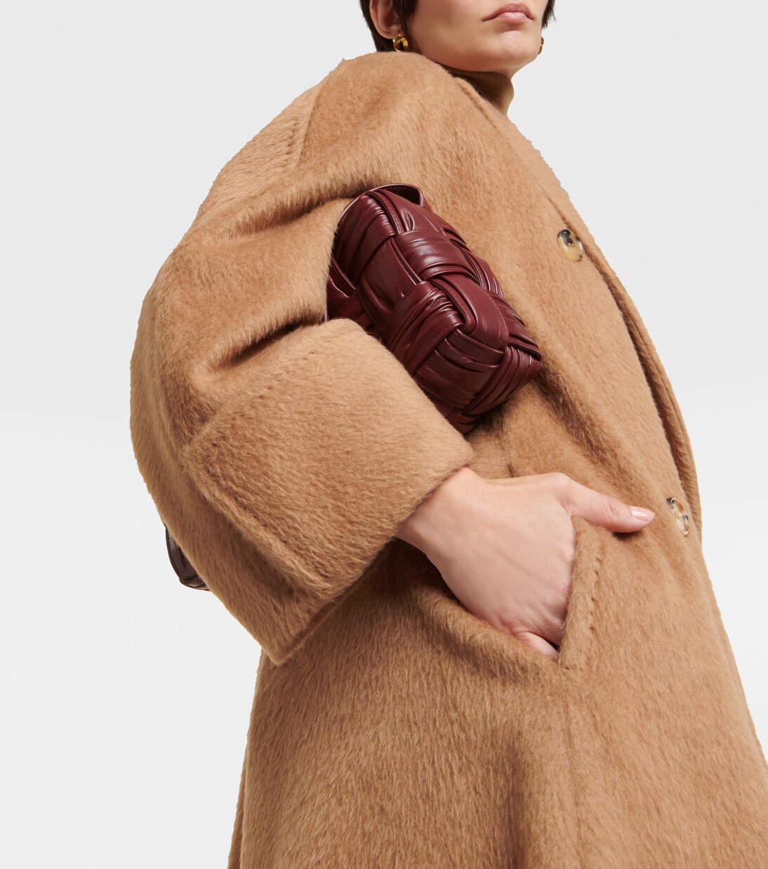 Caronte oversized camel wool coat  | Max Mara