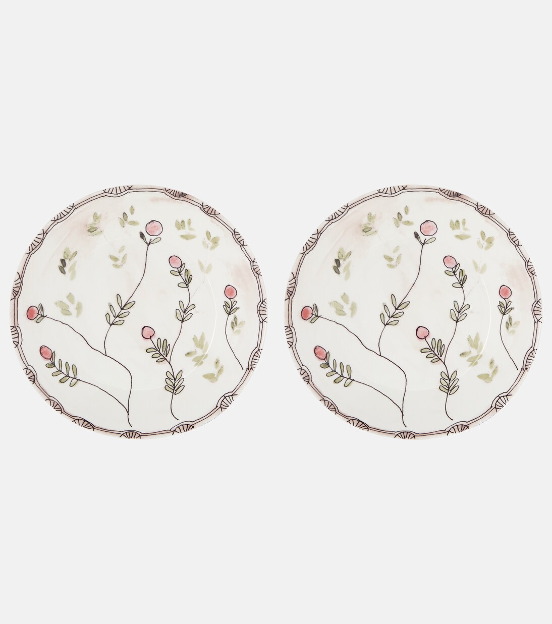 x Marni Mirtillo Nude set of 2 deep plates | Serax