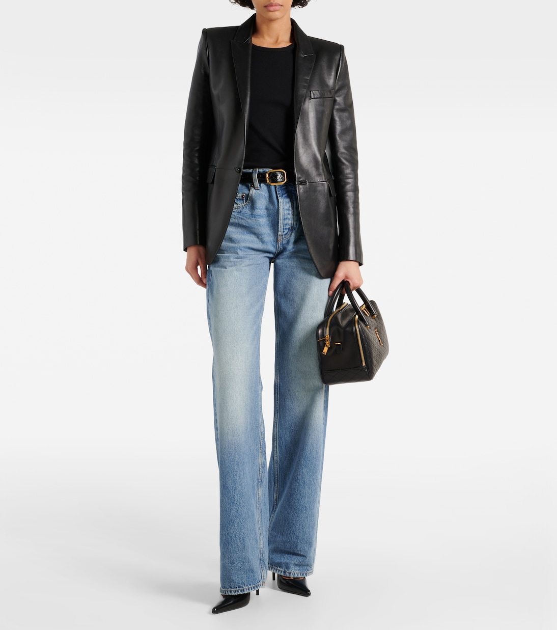 Bolso de viaje Cassandre de piel | Saint Laurent
