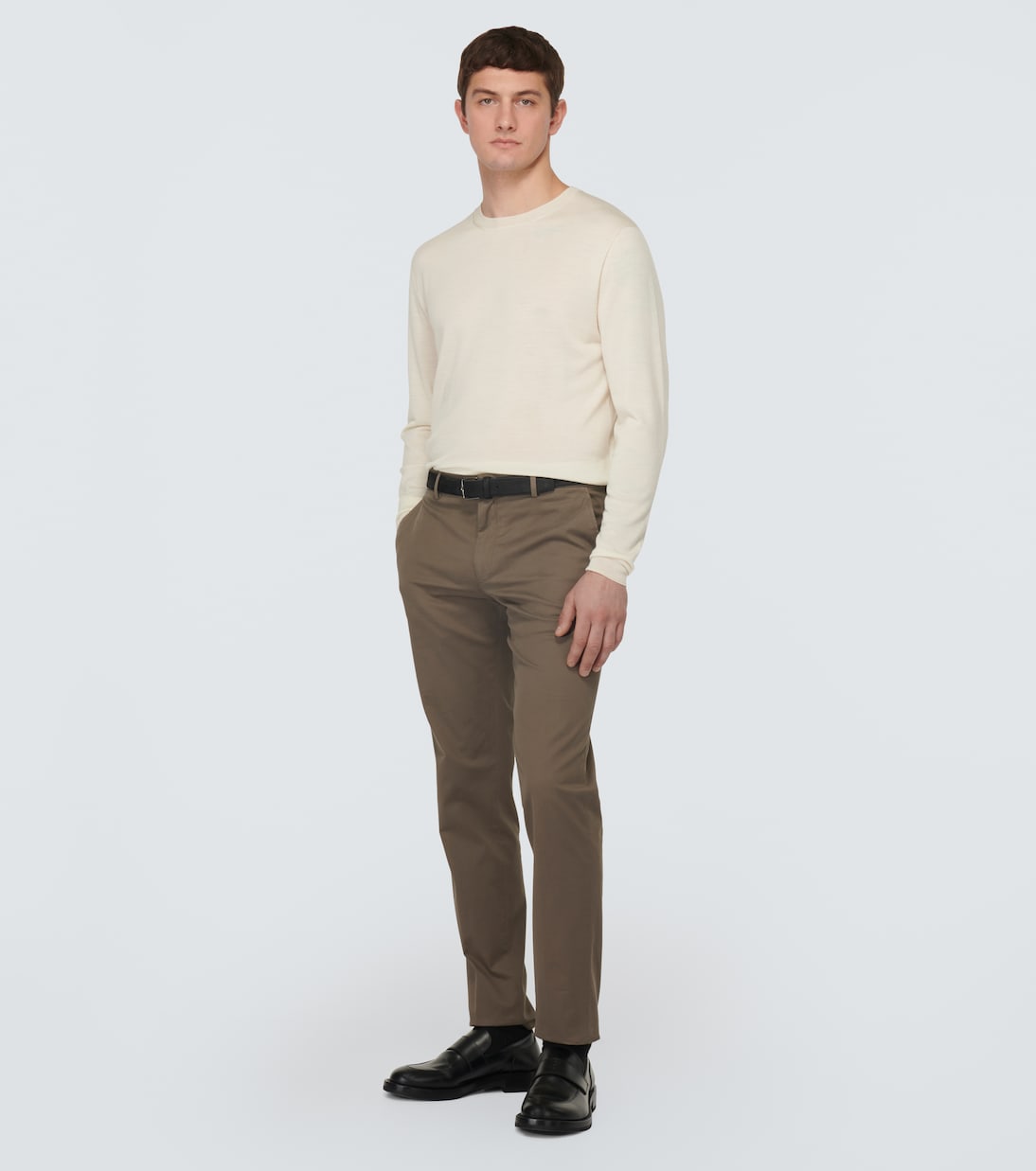 Pull en laine, soie et cachemire | Lardini
