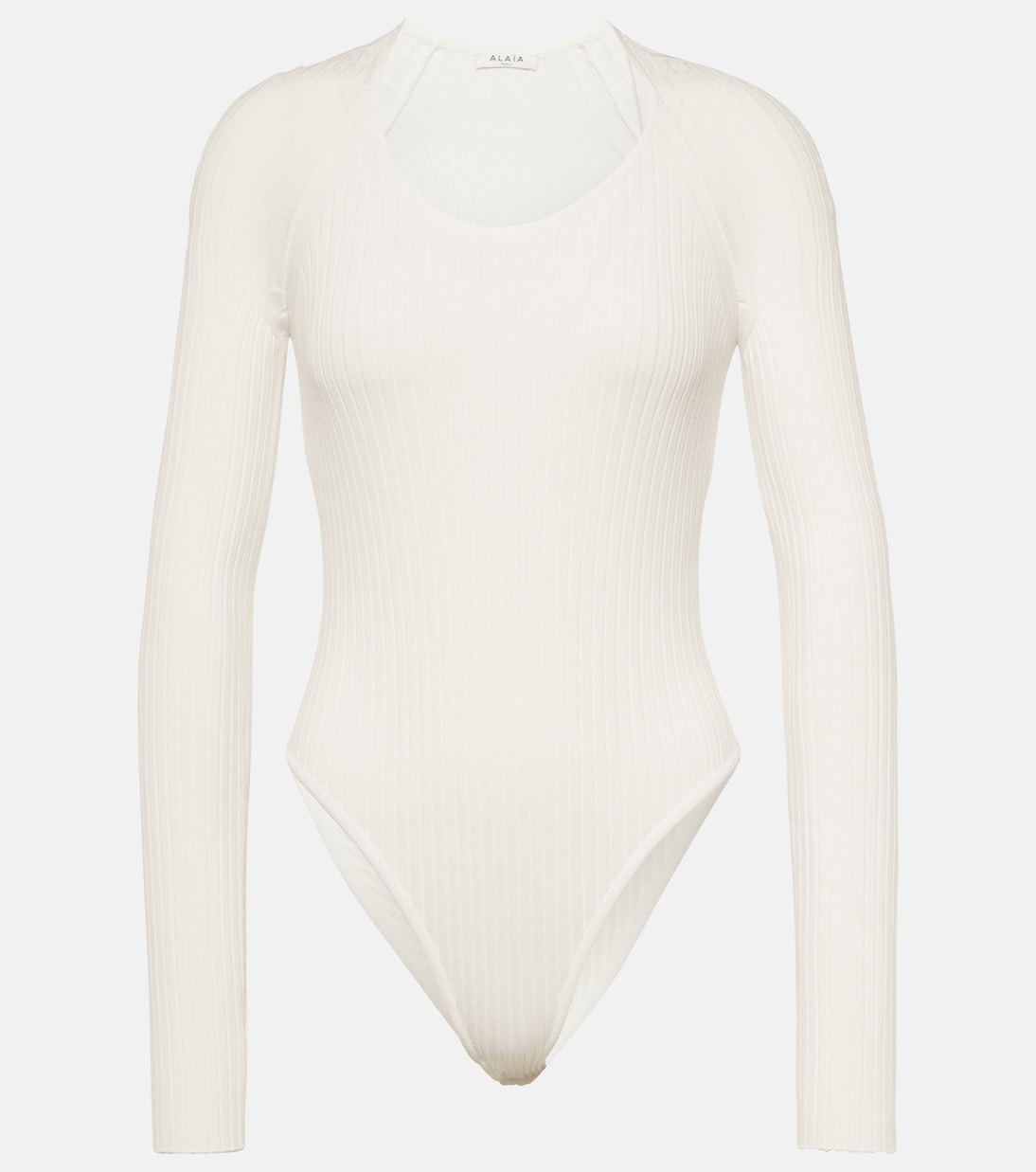 Traje Corporal de Punto Acanalado Alaïa para Jóvenes Modernos