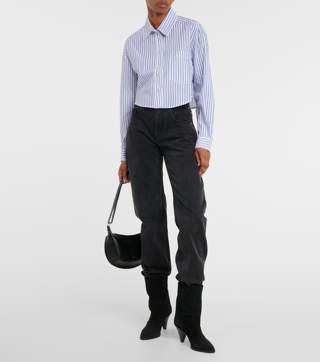 Cropped-Hemd Eliora aus Baumwolle | Marant Etoile