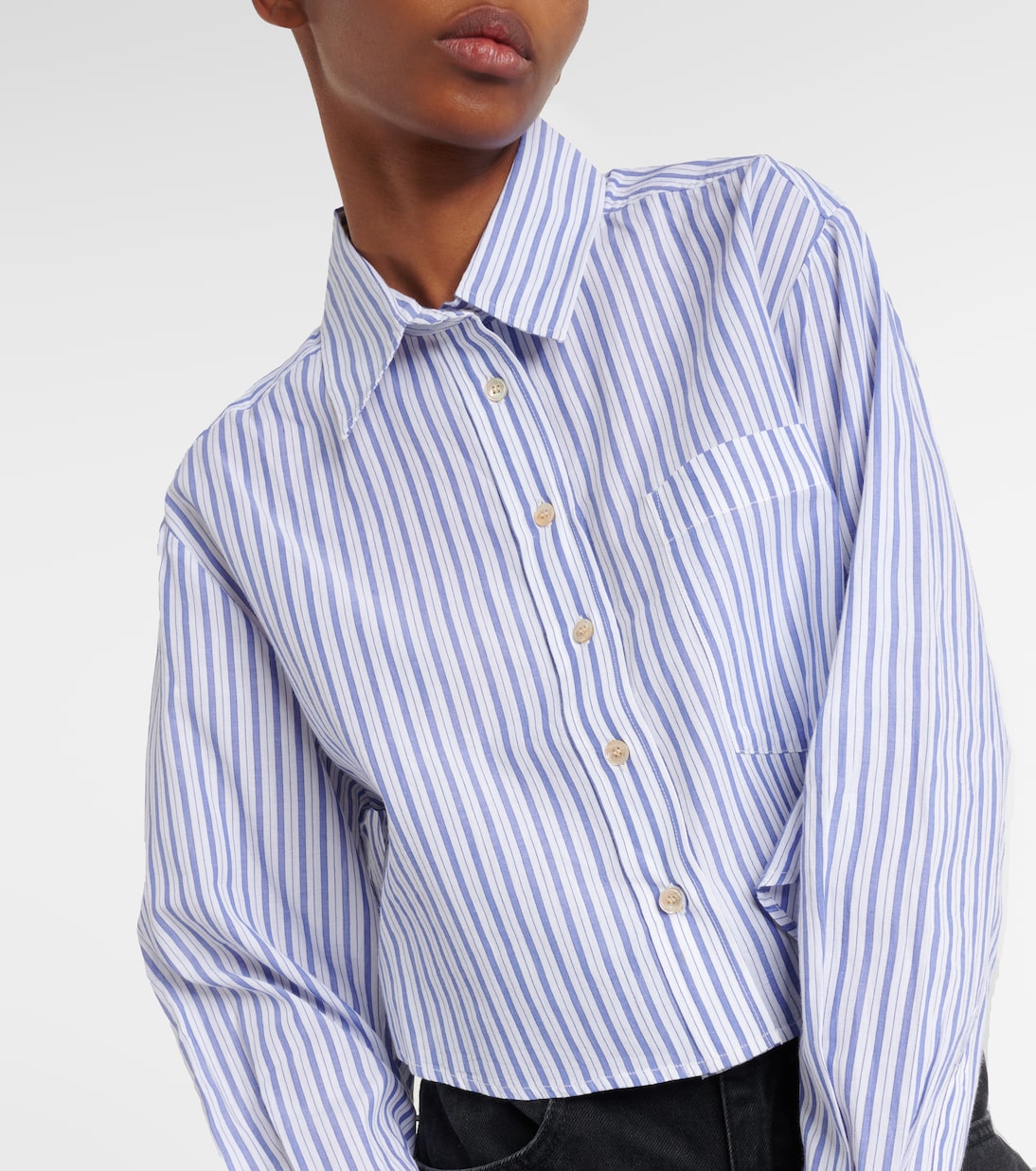 Cropped-Hemd Eliora aus Baumwolle | Marant Etoile