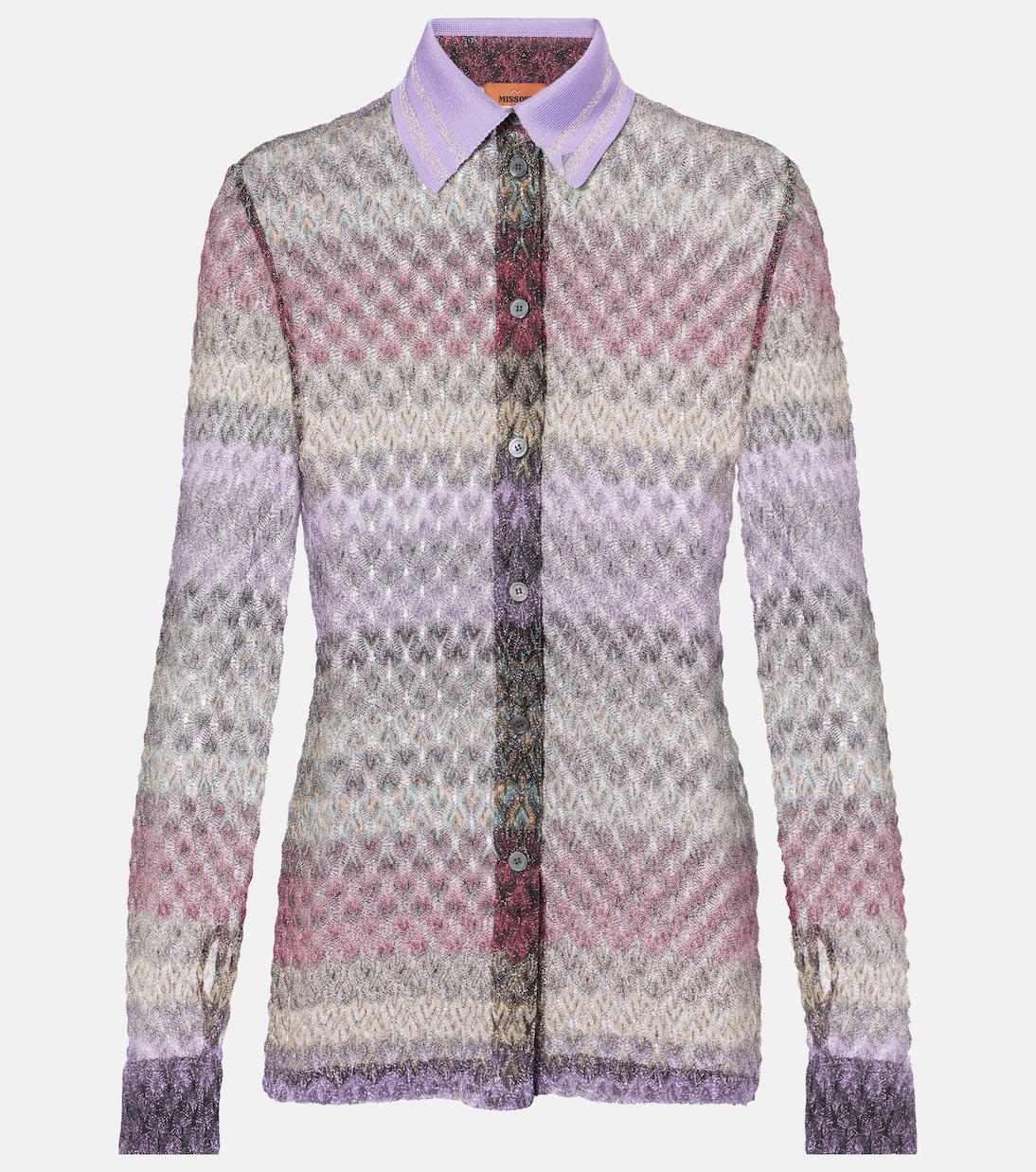 Camicia in lamé a righe | Missoni