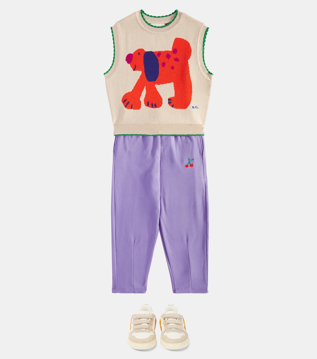 Jogginghose Bobo Cherry aus Baumwolle | Bobo Choses