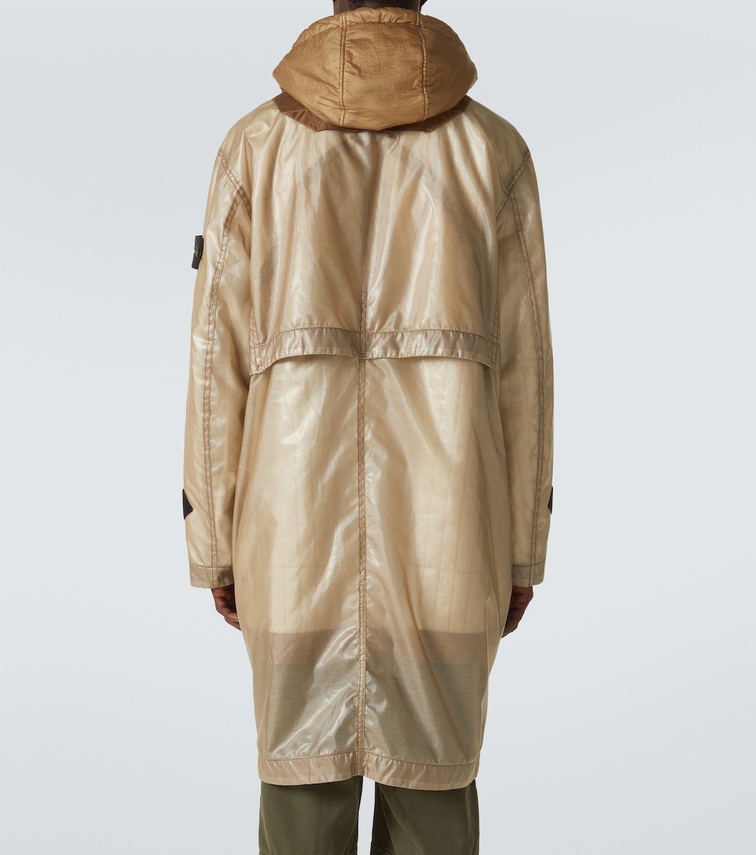 Compass parka in beige Stone Island Mytheresa