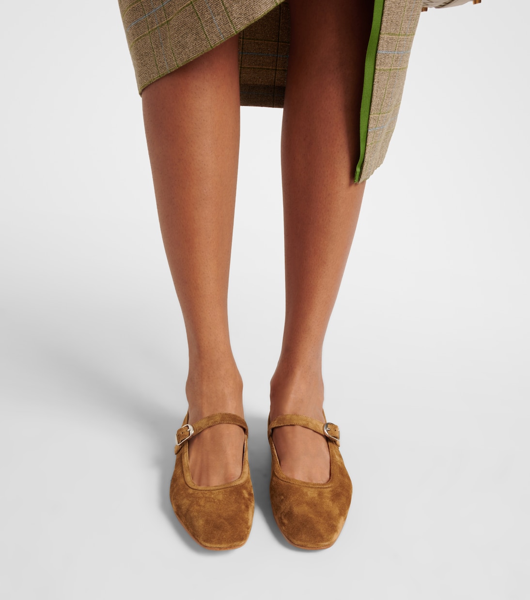 Ballerine Mary Jane in suede | Le Monde Béryl