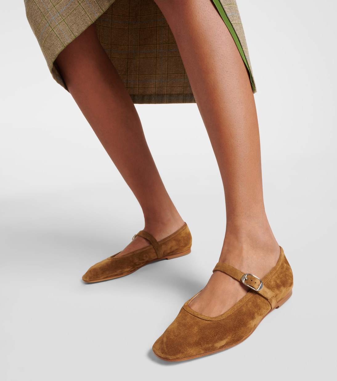 Ballerine Mary Jane in suede | Le Monde Béryl