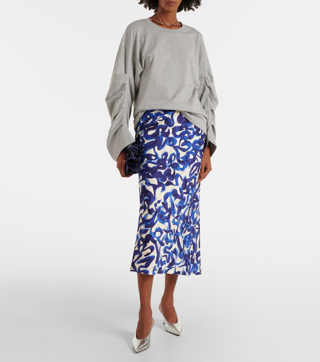 Top oversize in jersey di cotone | Dries Van Noten