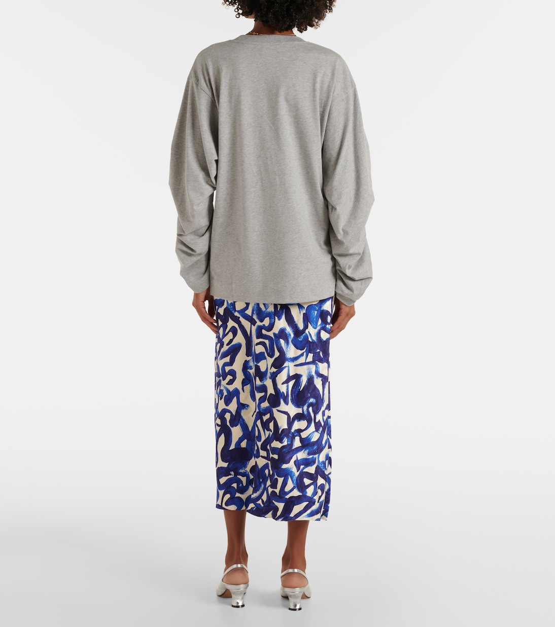 Top oversize in jersey di cotone | Dries Van Noten