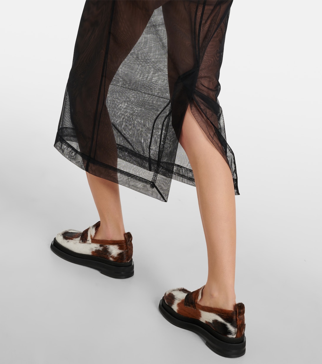 Gonna a tubino in tulle  | Simone Rocha