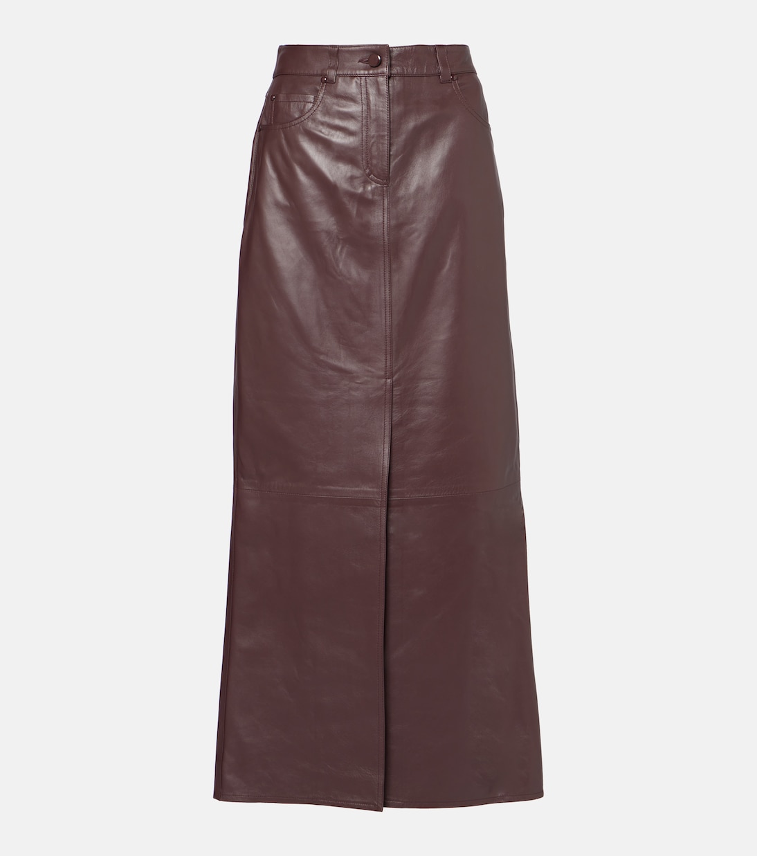 Gonna midi Sleek Statement in pelle | Dorothee Schumacher