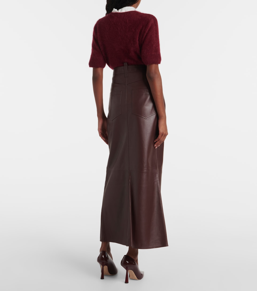 Gonna midi Sleek Statement in pelle | Dorothee Schumacher