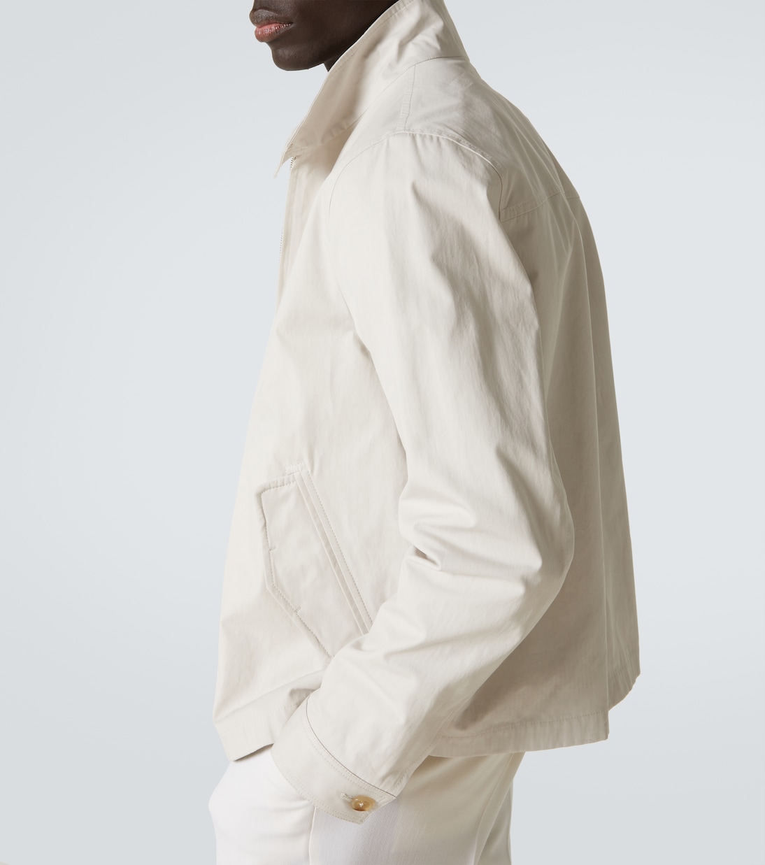 DG embroidered cotton jacket | Dolce&Gabbana
