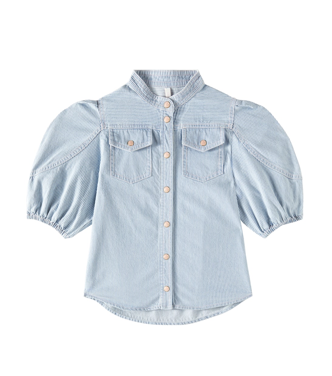 Top Wylie Utility aus Denim | Zimmermann Kids