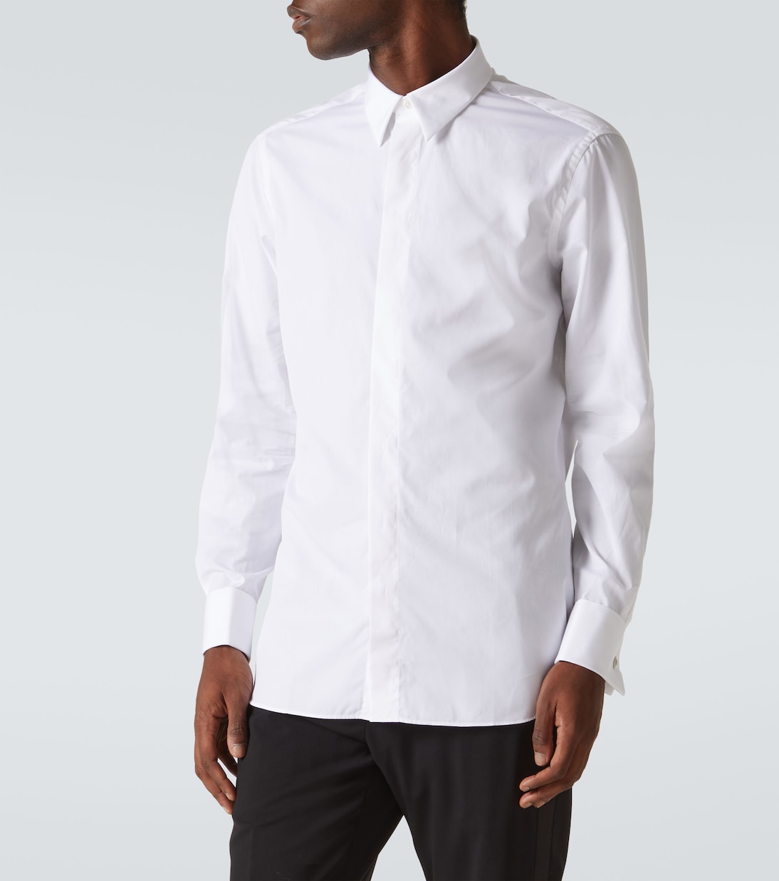 Smokinghemd aus Baumwolle | Lardini