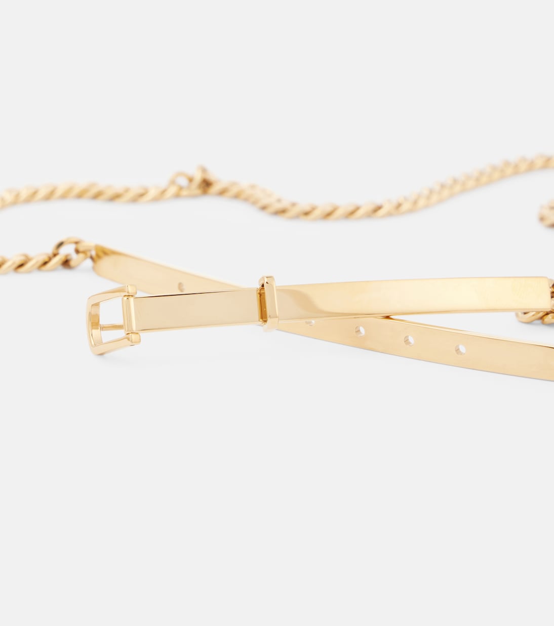Cintura con Catena Stile Giovane di TOTEME