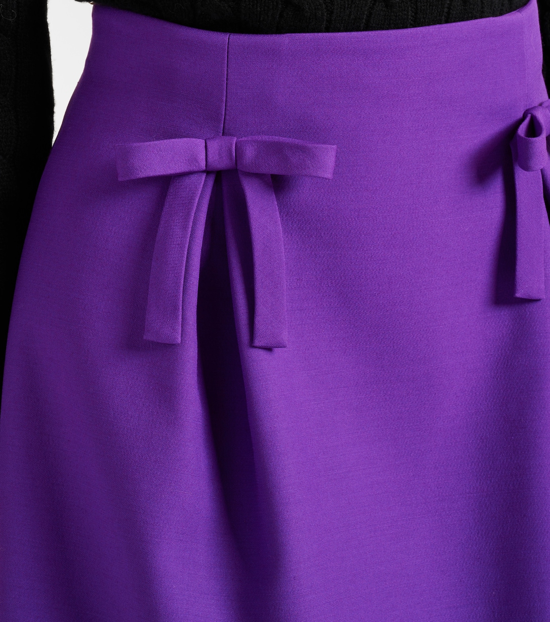 Mini-jupe en Crepe Couture | Valentino