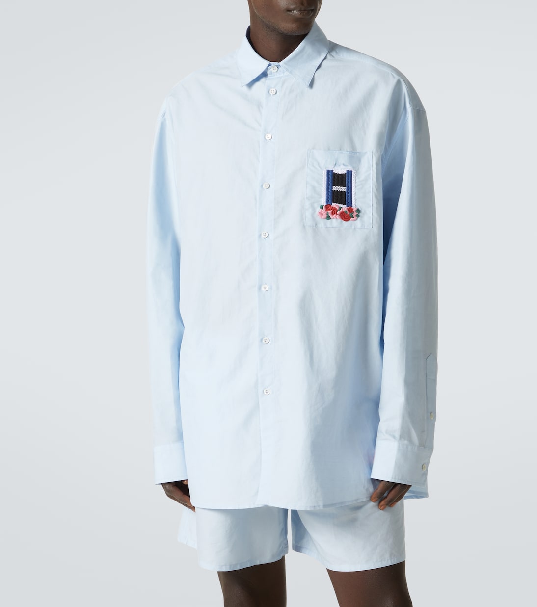 Hemd Window aus Leinen und Baumwolle | JW Anderson