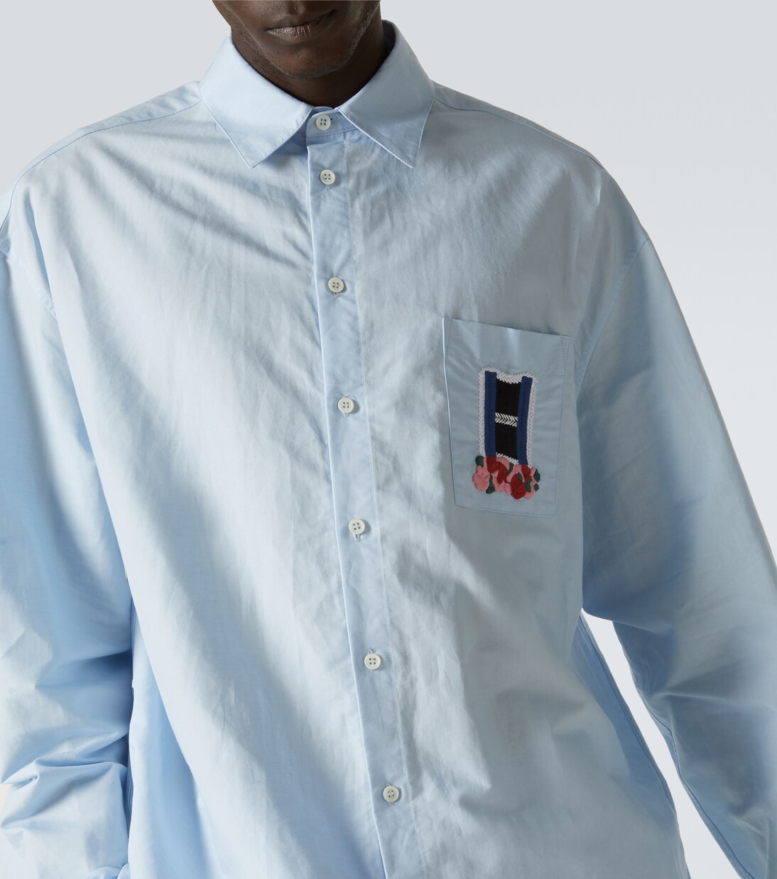 Hemd Window aus Leinen und Baumwolle | JW Anderson