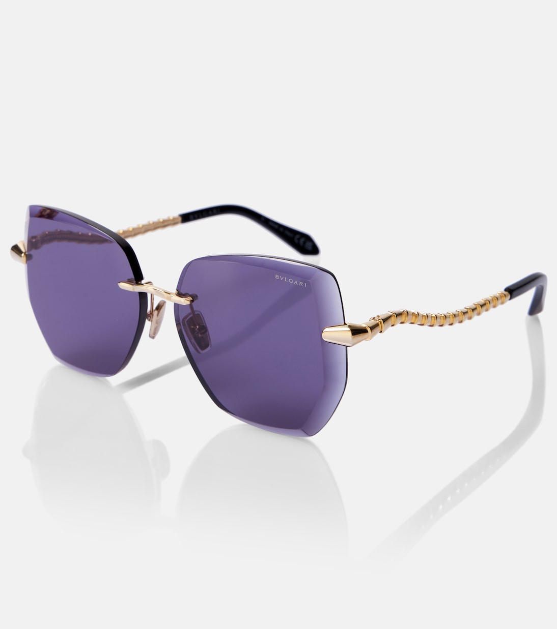 Lunettes de soleil Serpenti Viper oversize | Bvlgari