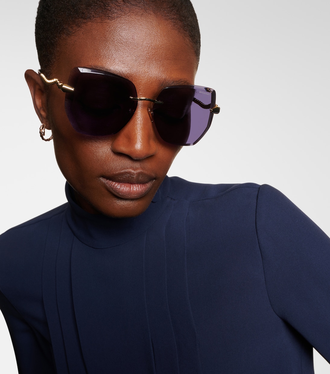 Lunettes de soleil Serpenti Viper oversize | Bvlgari