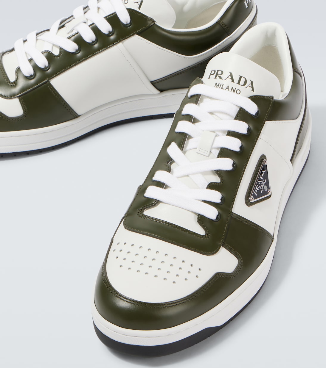 Sneakers Downtown aus Leder | Prada