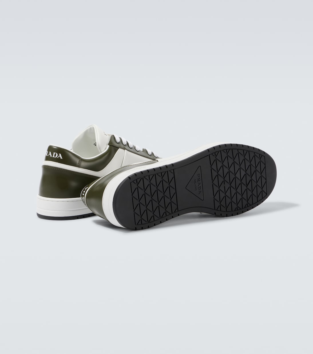 Sneakers Downtown aus Leder | Prada