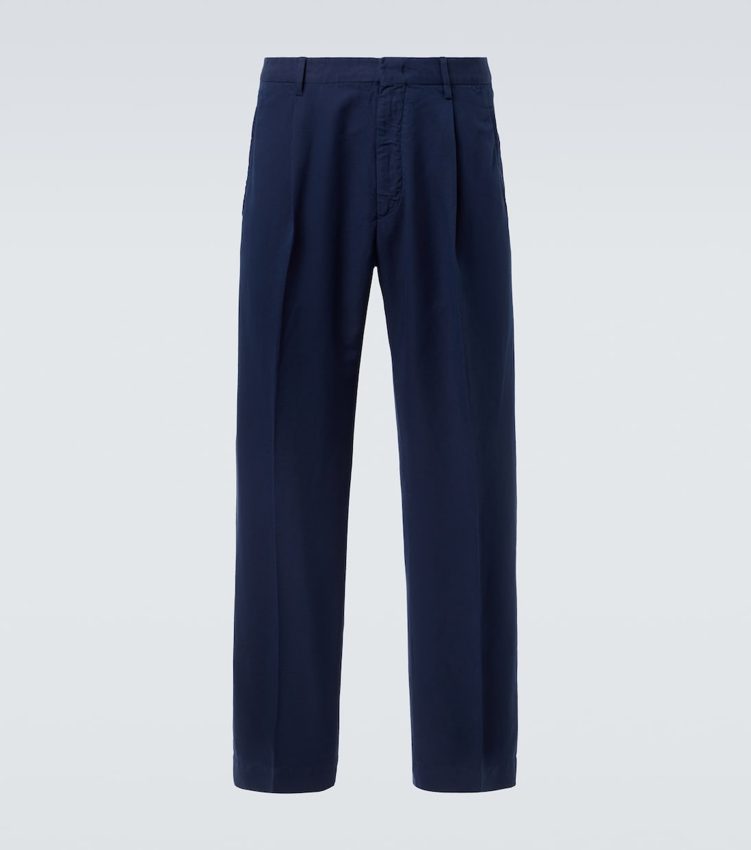 Pantaloni chino in lino e cotone | Incotex