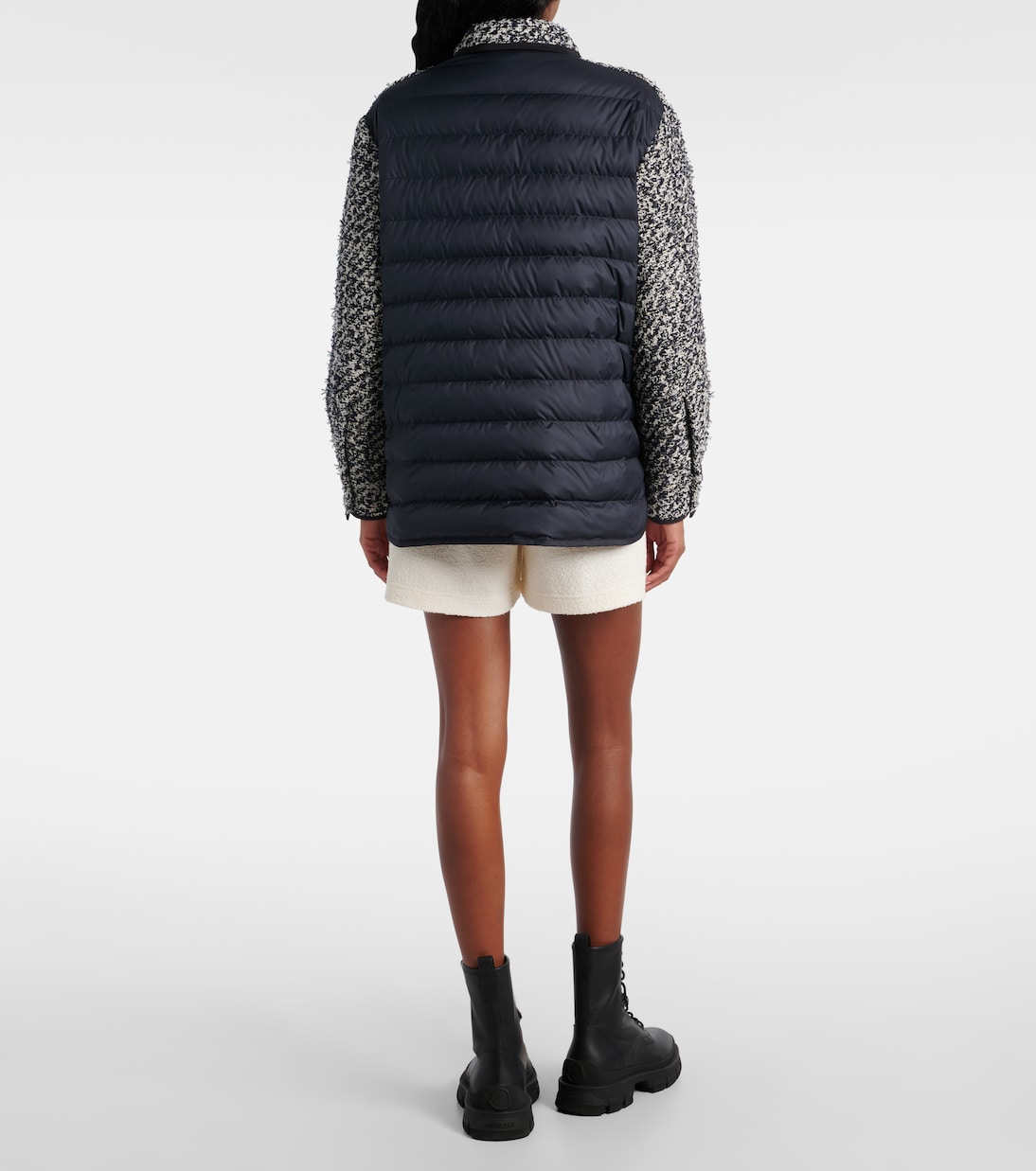 Piumino in tweed bouclé | Moncler