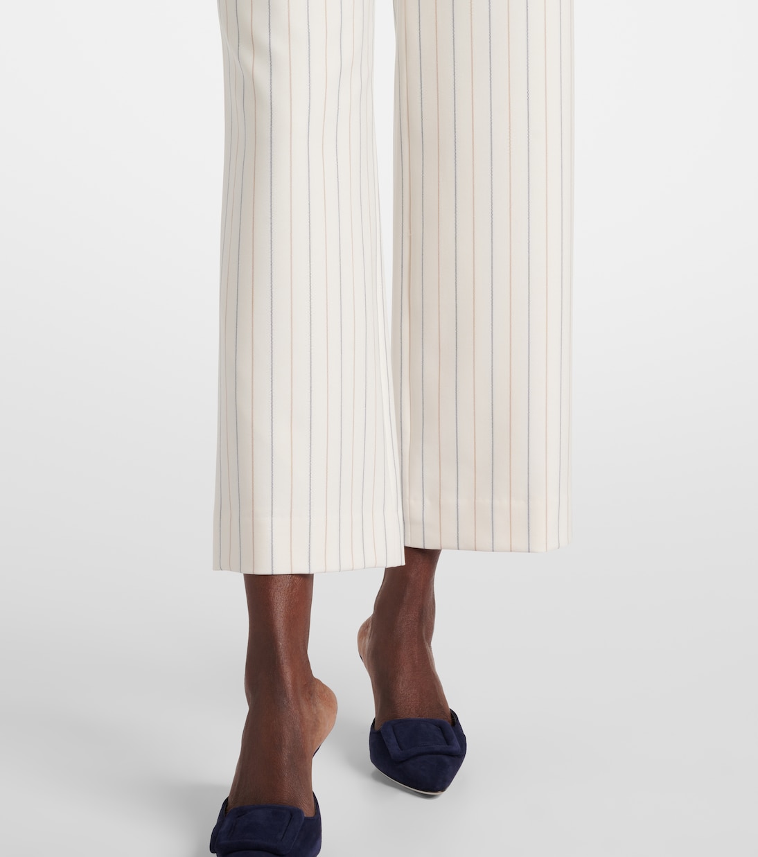 Pantaloni a gamba larga Brixton a righe | Veronica Beard