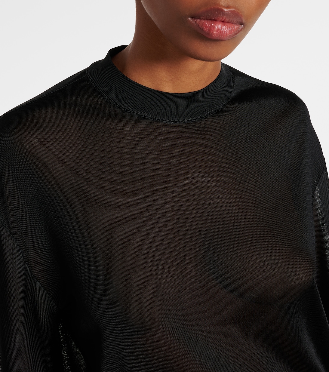Pullover con lamé  | Alaïa