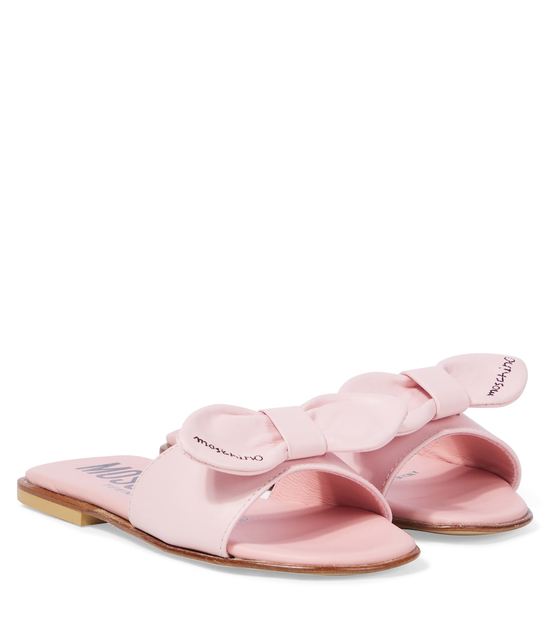 Mules en cuir | Moschino Kids