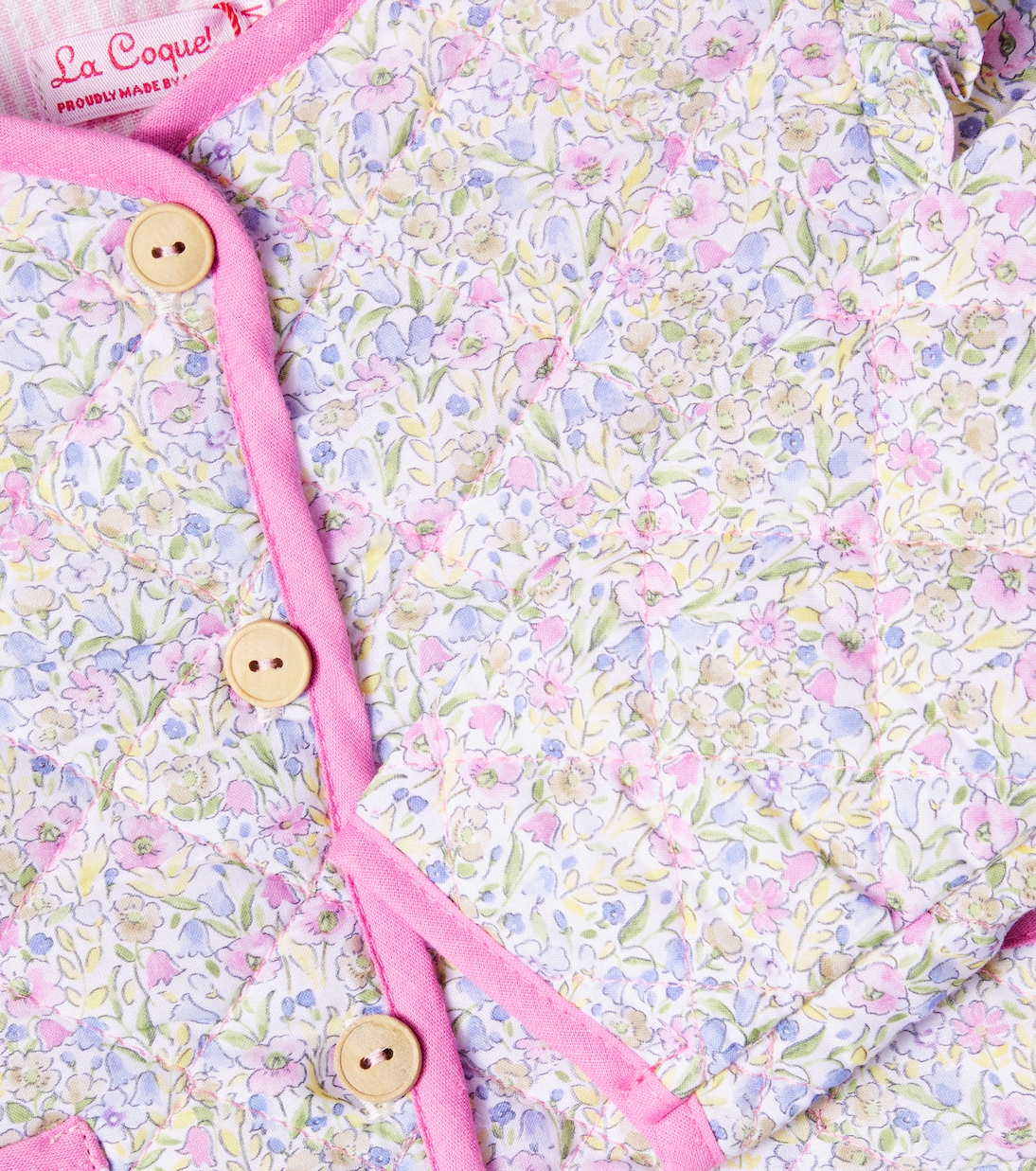 Baby - Giacca Lottie in cotone trapuntato | La Coqueta